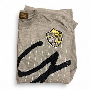 Urban Environmental Management Vintage Gray Graphic Long Sleeve T-Shirt‎ 3XL Y2K